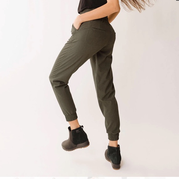 Albion DESTINATION JOGGERS, HEATHER GREEN - Picture 5 of 8